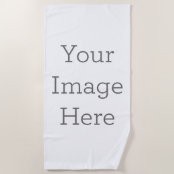 Company slogan Logo printed beach towels