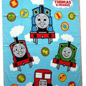 Good quality 100% cotton custom reactive  printed woven oversized blanket