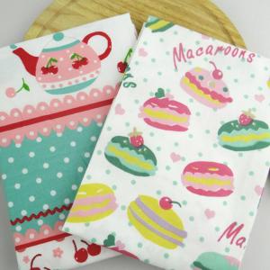 Wholesale 100% cotton custom reactive digital printed tea towel