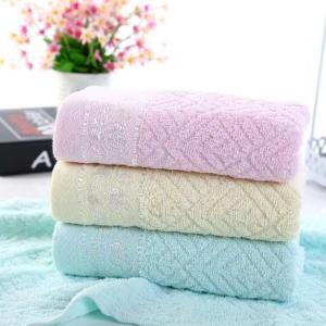 high quality woven cotton jacquard towel