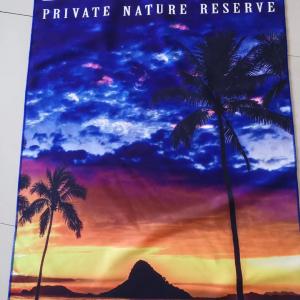 Oversized custom beach towels with names
